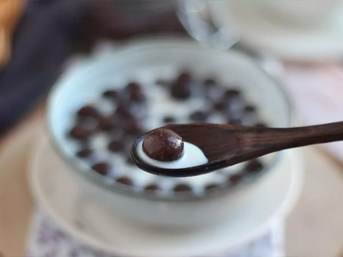 Selbstgemachte Schoko-Cerealien-Kugeln wie Nesquik - foto 2