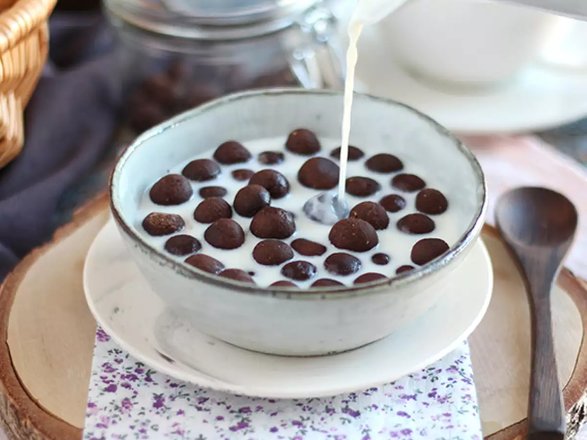 Selbstgemachte Schoko-Cerealien-Kugeln wie Nesquik - foto 3