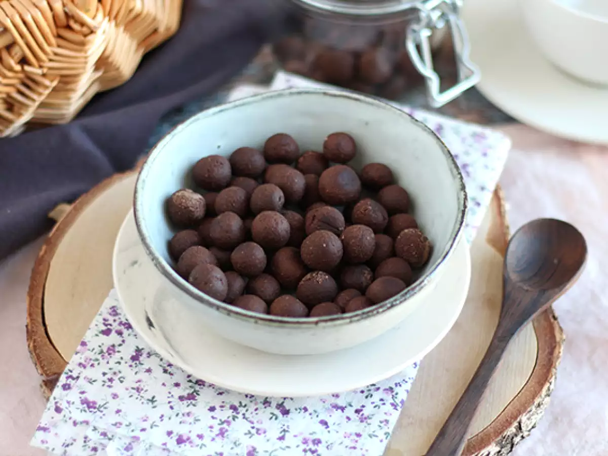 Selbstgemachte Schoko-Cerealien-Kugeln wie Nesquik - foto 6