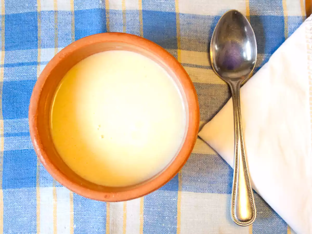 Selleriesuppe mit Apfel