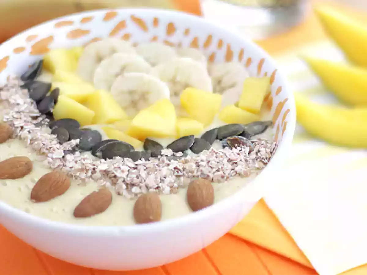 Smoothie-Bowl Mango-Banane - foto 3