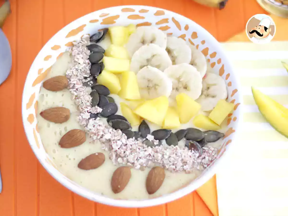 Smoothie-Bowl mit Mango und Banane - foto 2