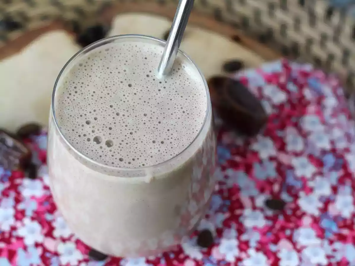 Smoothie mit Kaffee und Datteln, der wach macht! - foto 2