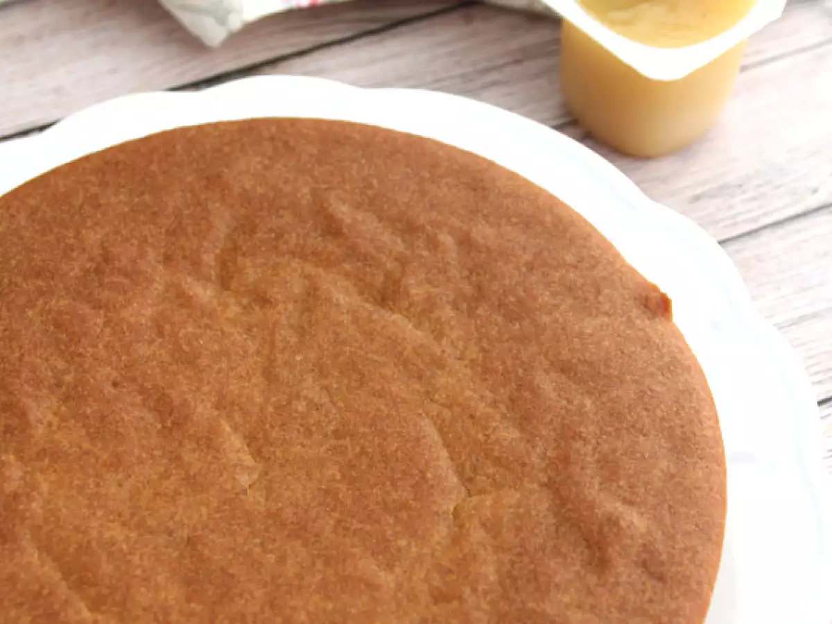 Soja-Joghurt-Apfelmus-Kuchen (vegan und glutenfrei) - foto 2