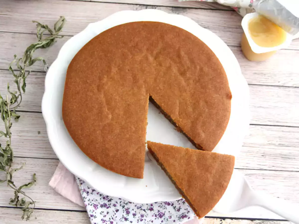 Soja-Joghurt-Apfelmus-Kuchen (vegan und glutenfrei) - foto 4