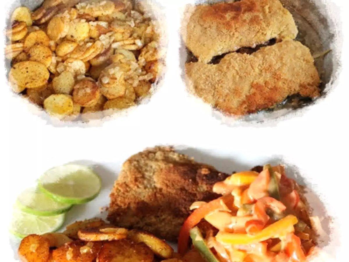 Soja Schnitzel nach Zigeuner Art