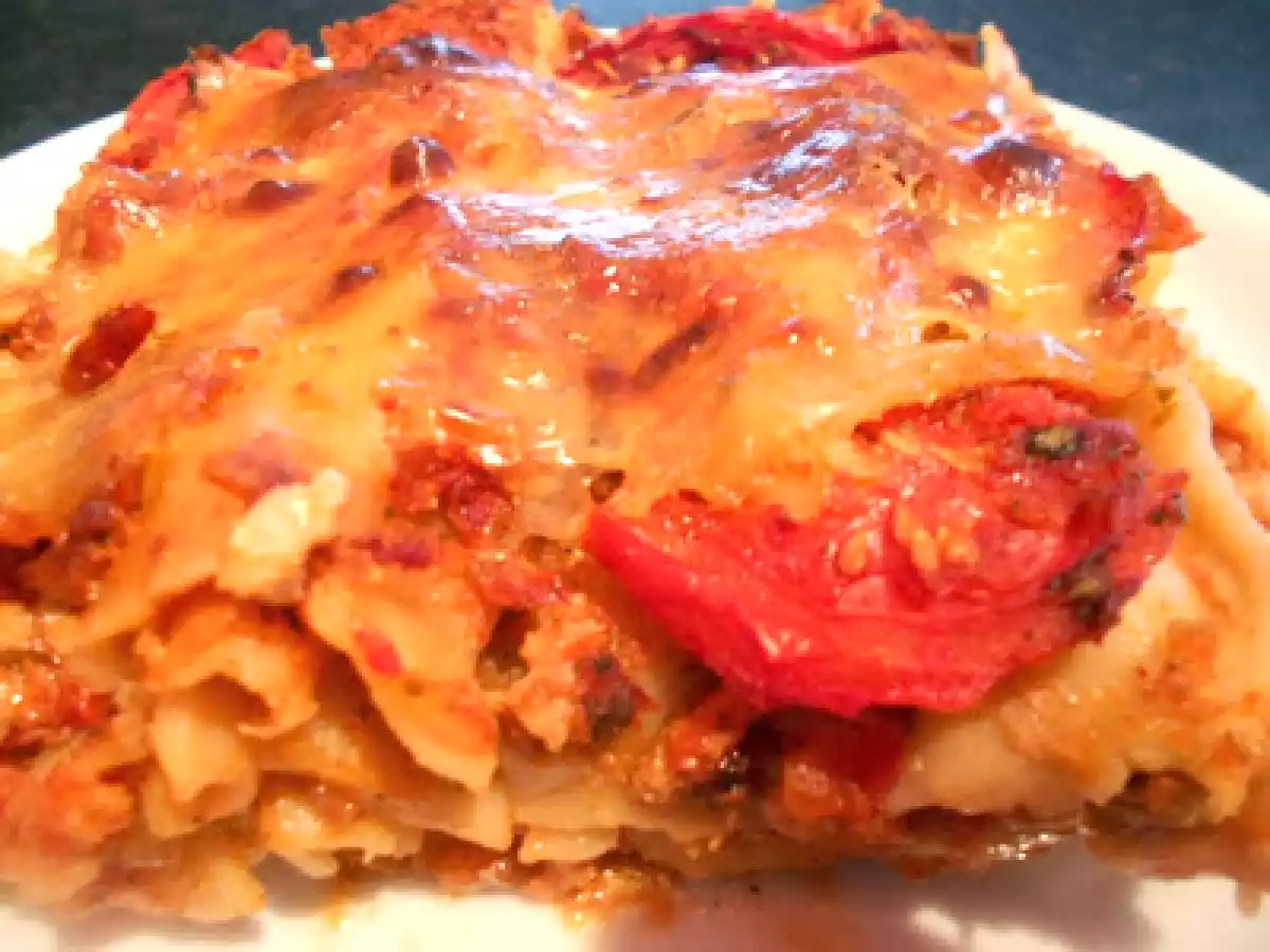 Sojabolognese ~ Lasagne