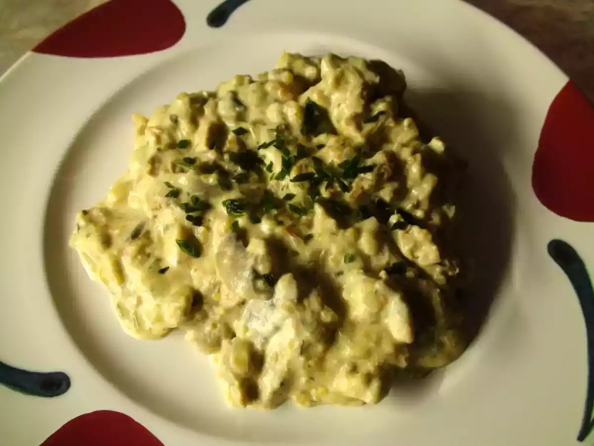 Sojaflocken à la Stroganov