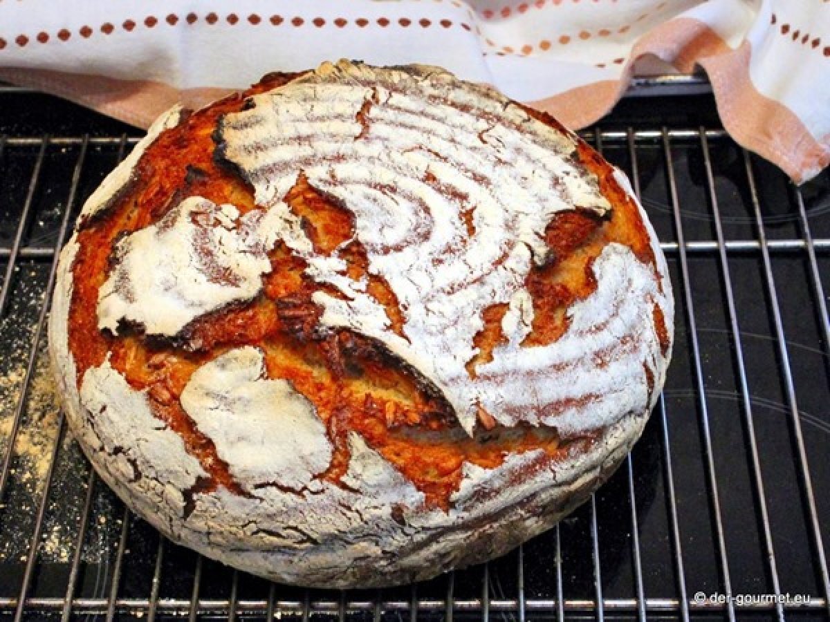 Sonnenblumen kefir sauerteig brot rezept