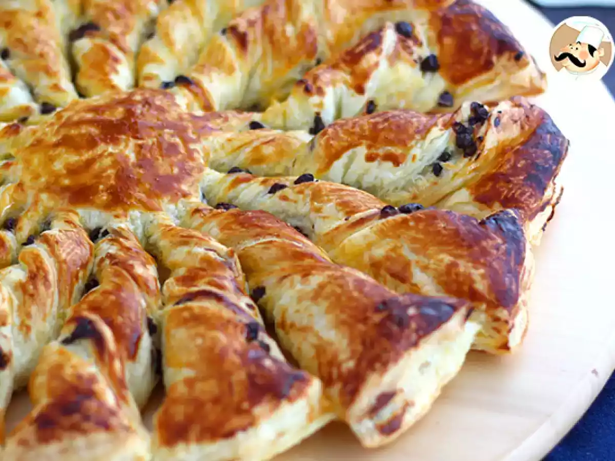 Sonnenkuchen mit Vanille und Schokolade - foto 2