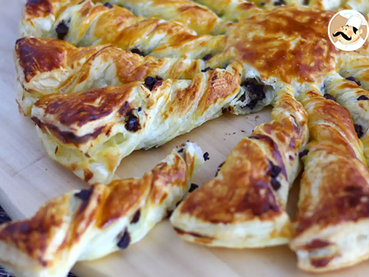 Sonnenkuchen mit Vanille und Schokolade - foto 4