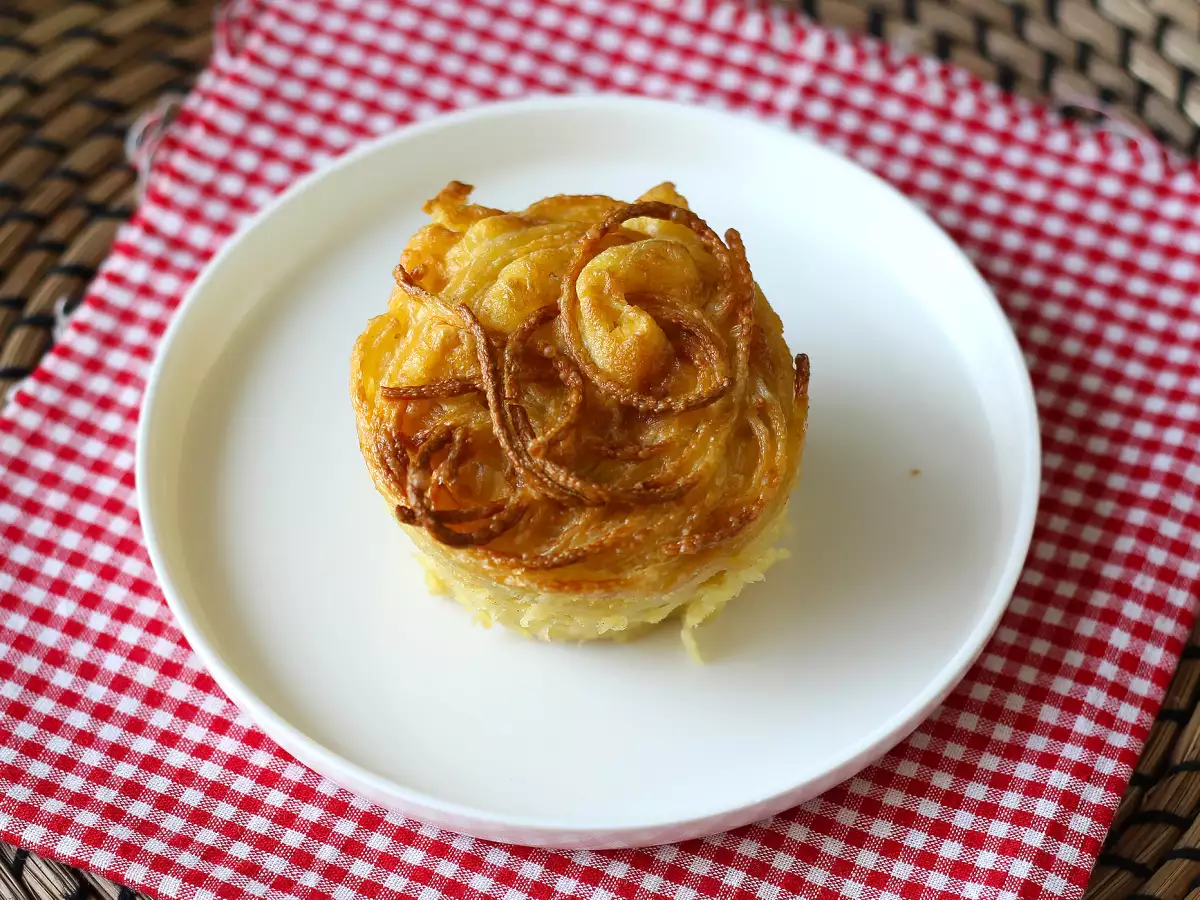 Spaghetti-Frittata aus dem Airfryer : einfach und knusprig - foto 3