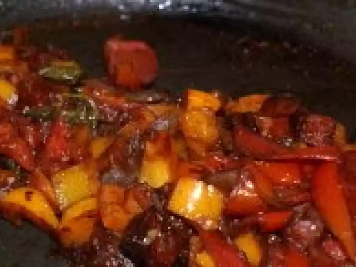 Spaghetti mit Pfannengemüse und Chorizo - foto 2