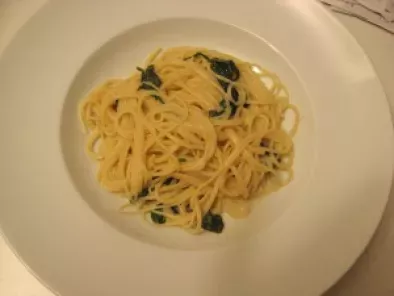 Spaghetti mit Spinat-Kokos-Sauce
