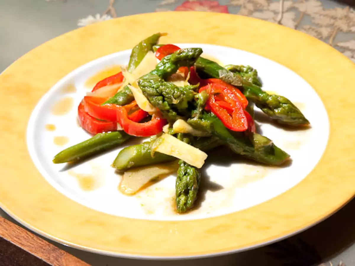 Spargel Ingwer Salat