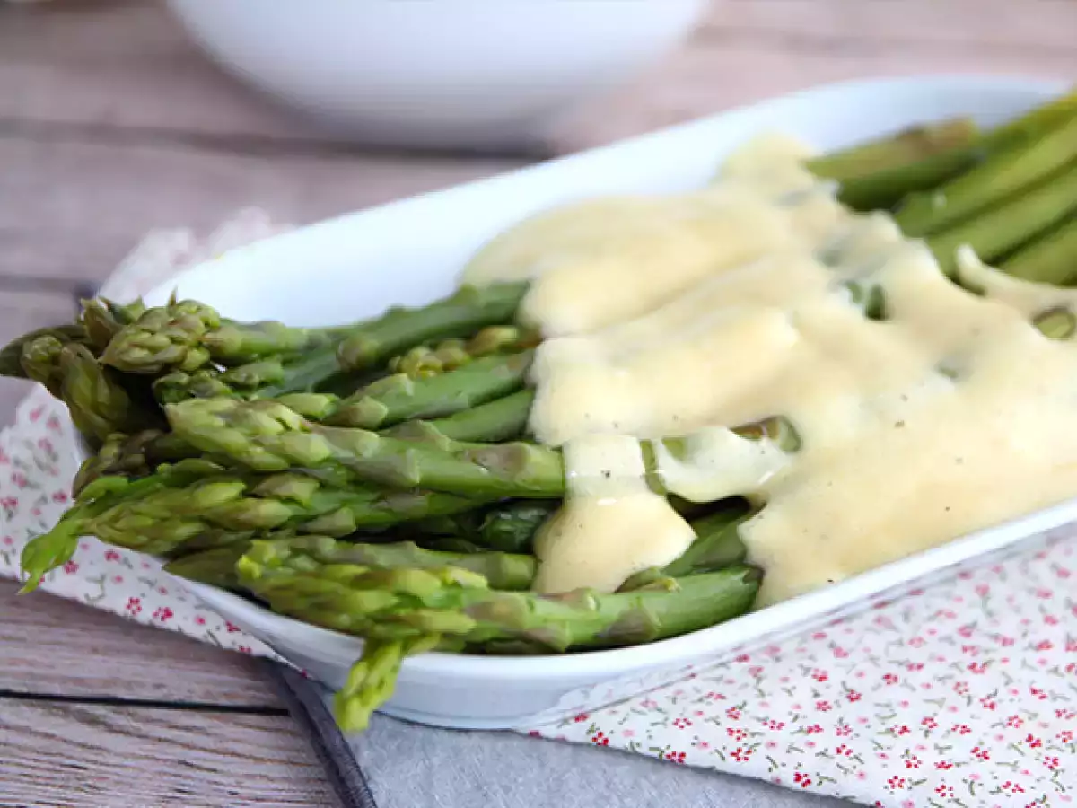 Spargel mit Mousseline-Sauce - foto 3