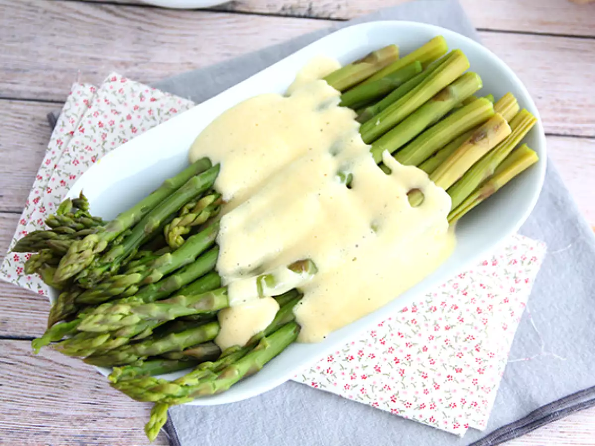 Spargel mit Mousseline-Sauce - foto 4