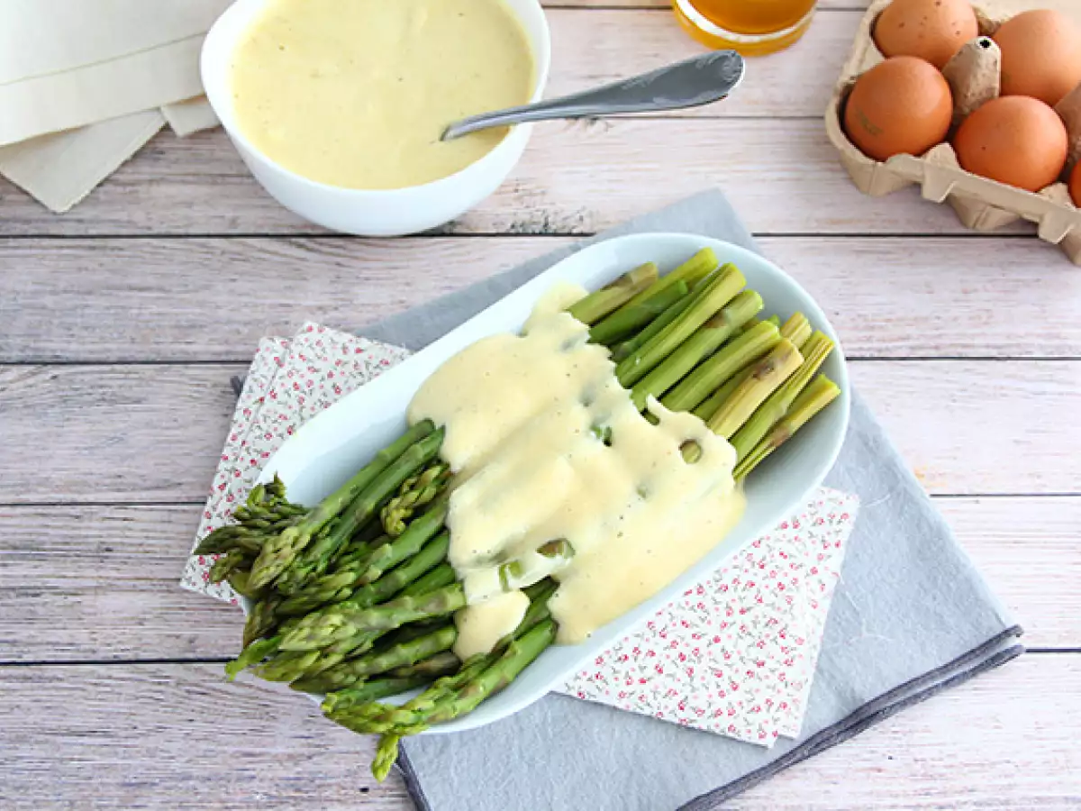 Spargel mit Mousselinesauce - foto 2