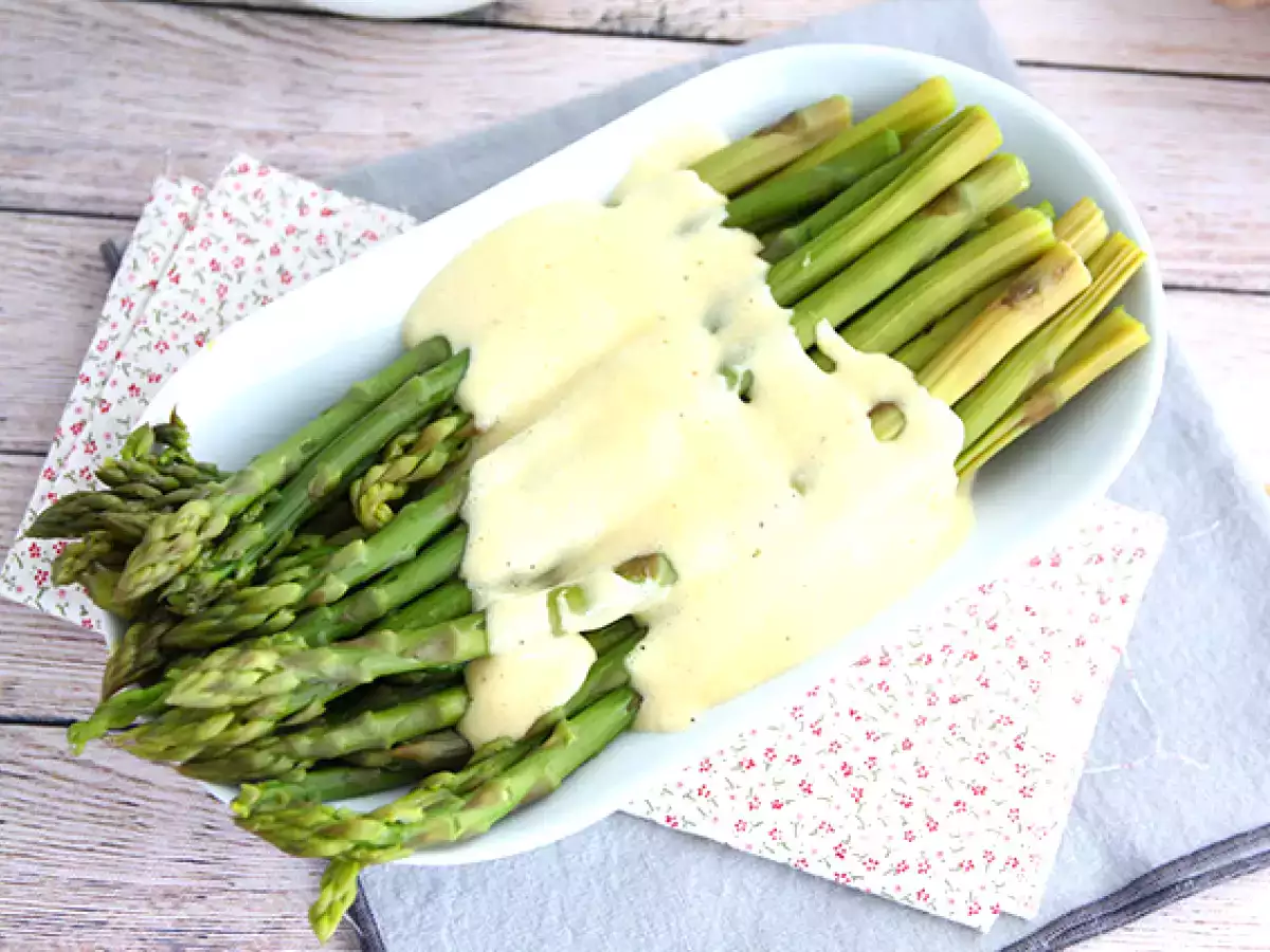 Spargel mit Mousselinesauce - foto 4