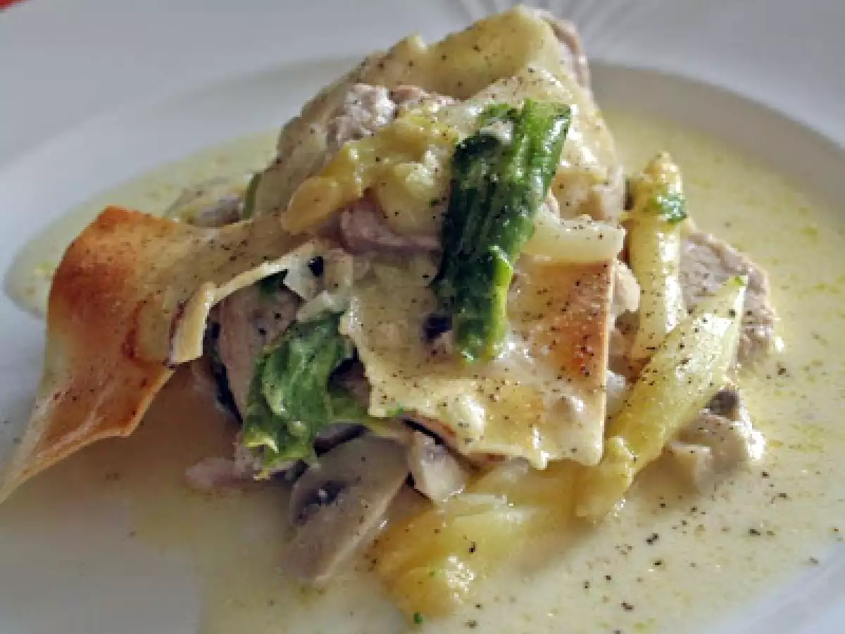 Spargellasagne