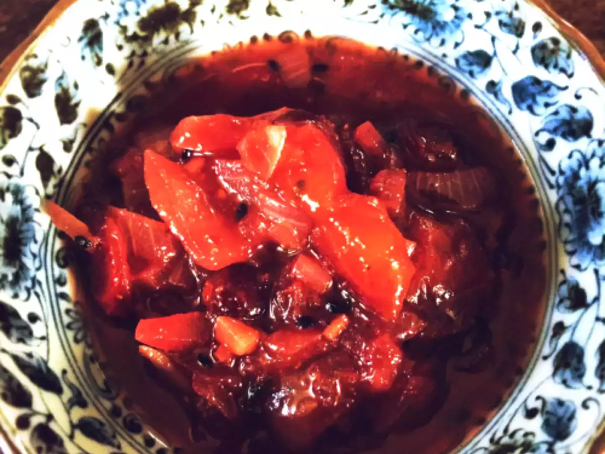 Spätsommerliches Pflaumenchutney