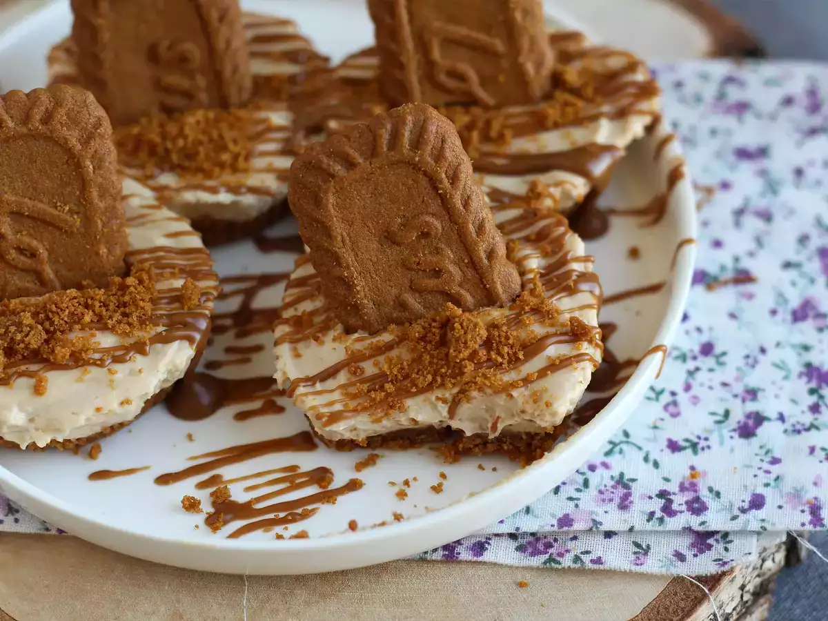 Spekulatius-Cheesecakes ohne Backen - foto 2
