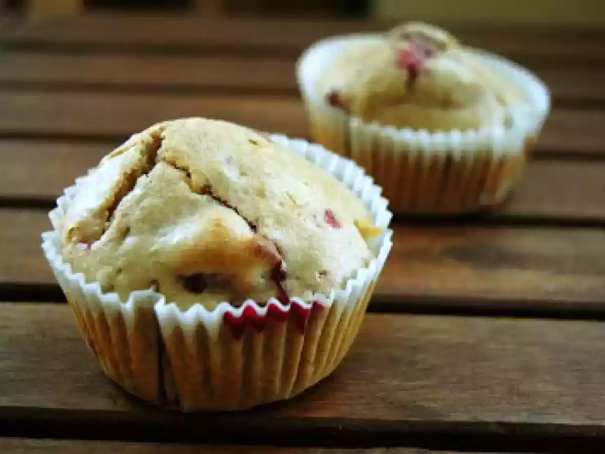 Spekulatius-Himbeer-Muffins