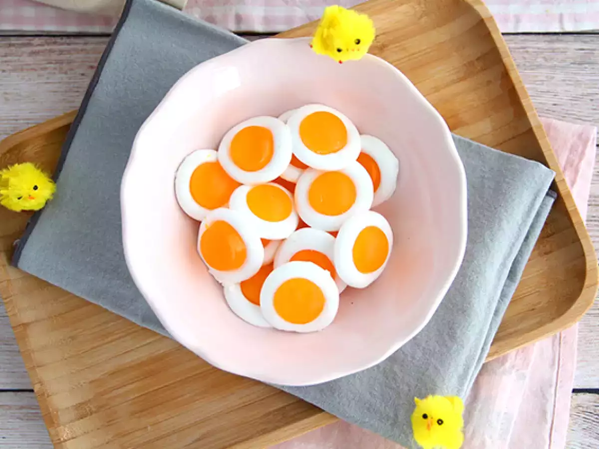 Spiegelei-Bonbons (einfaches Rezept, Schritt für Schritt erklärt) - foto 4