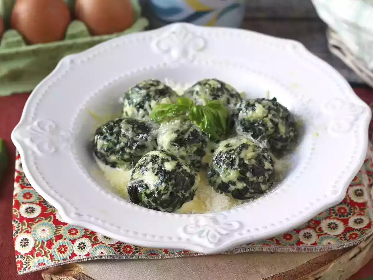 Spinat-Ricotta-Malfatti, das einfache Rezept für hausgemachte Nudeln ohne Kneten - foto 2