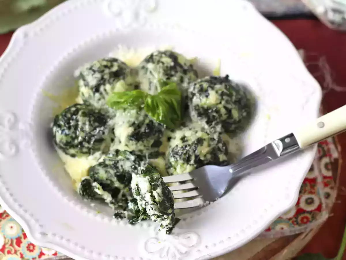 Spinat-Ricotta-Malfatti, das einfache Rezept für hausgemachte Nudeln ohne Kneten - foto 3