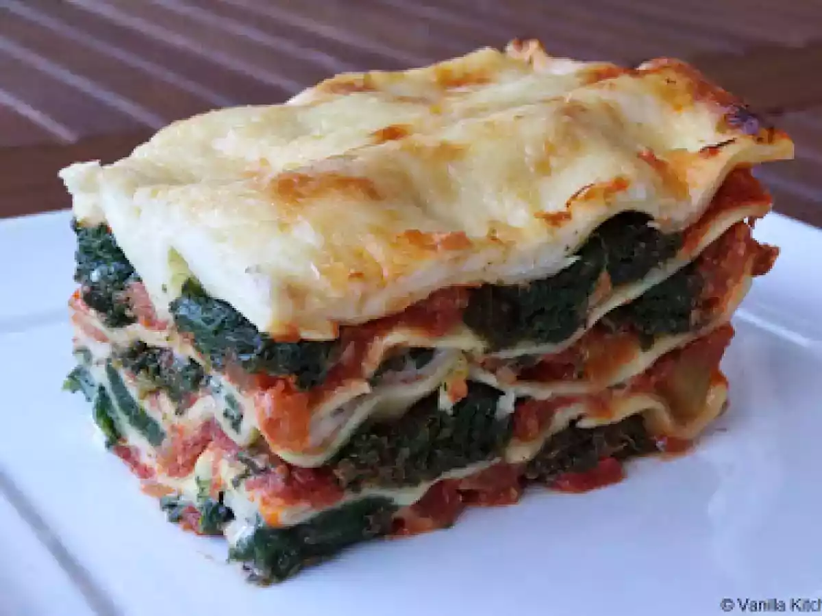 Spinatlasagne