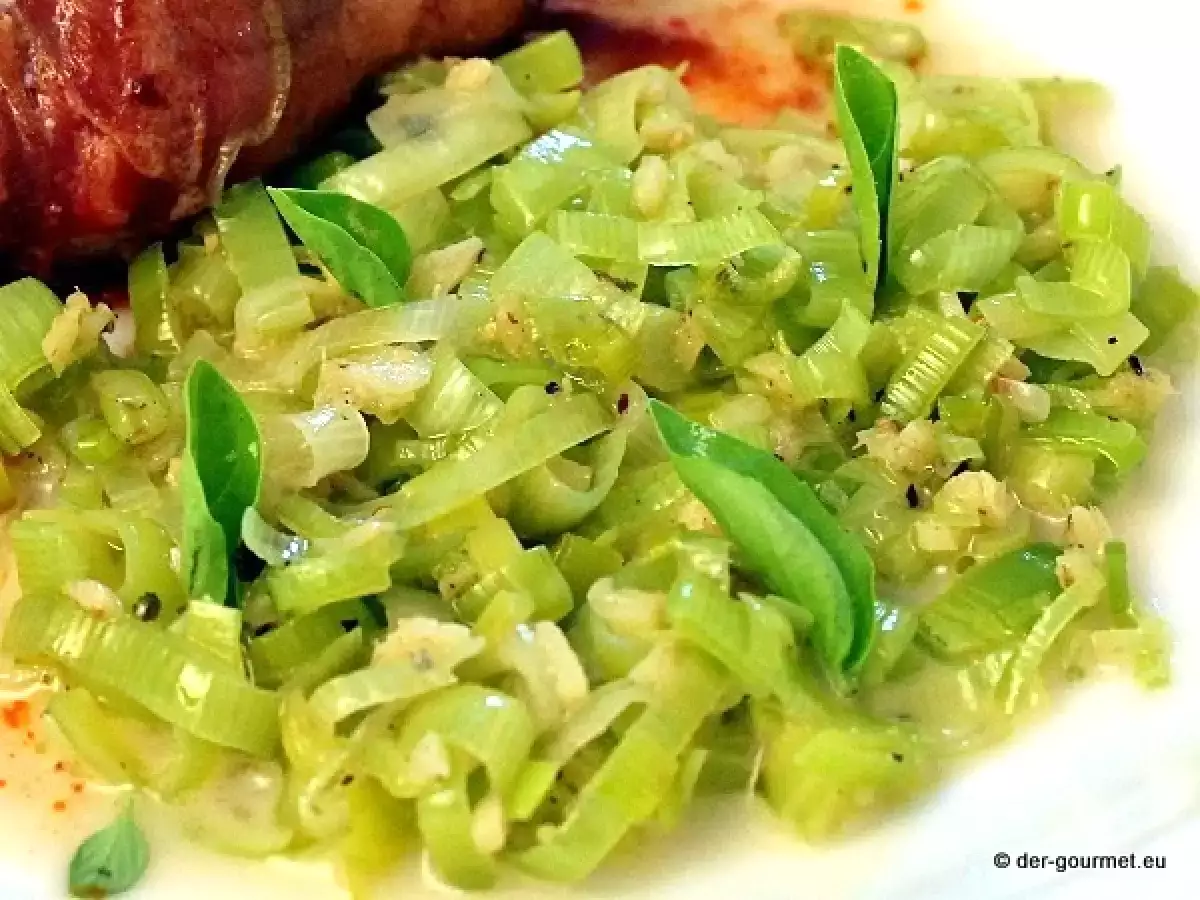 Steinbutt Saltimbocca mit Zitronen Anis Sauce - foto 2