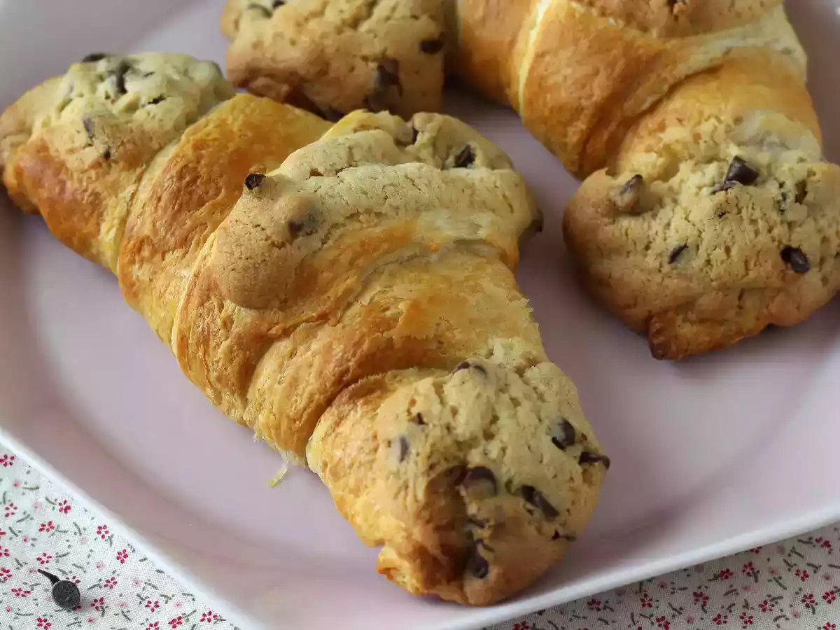 Superleckere und supereinfache Crookies. Die perfekte Kombination aus Croissant und Cookie! - foto 6