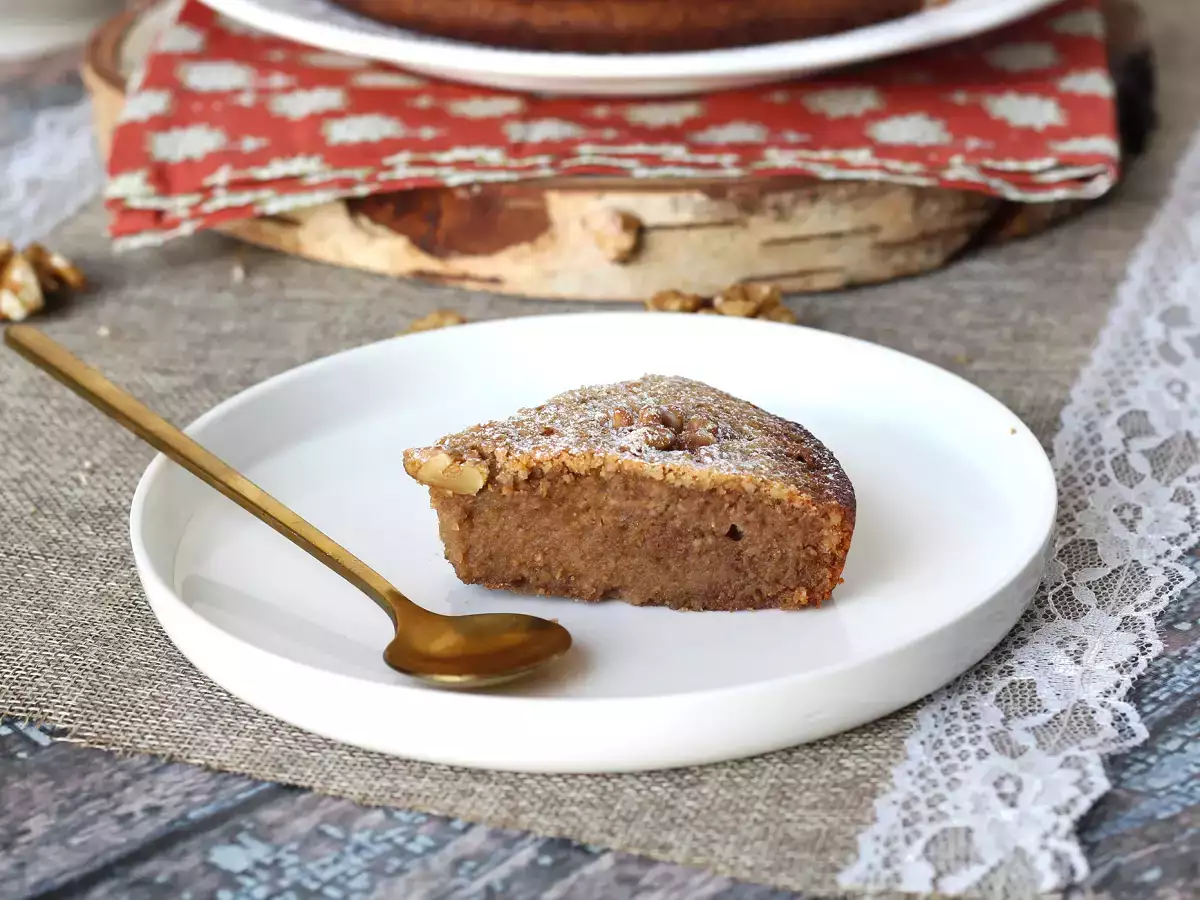 Superleichter Nusskuchen mit nur 4 Zutaten - foto 5