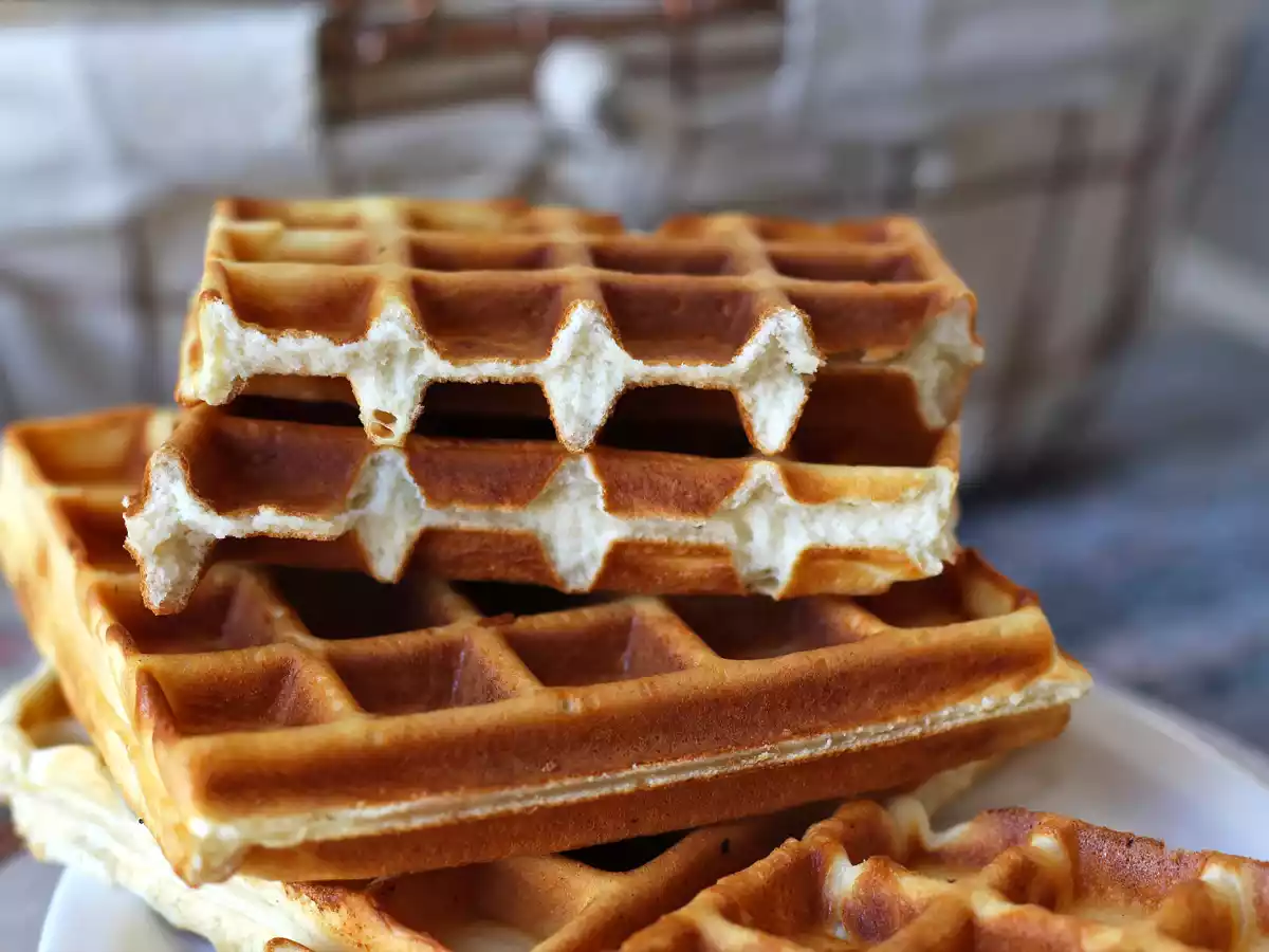 Superprotein-Waffeln mit Whey