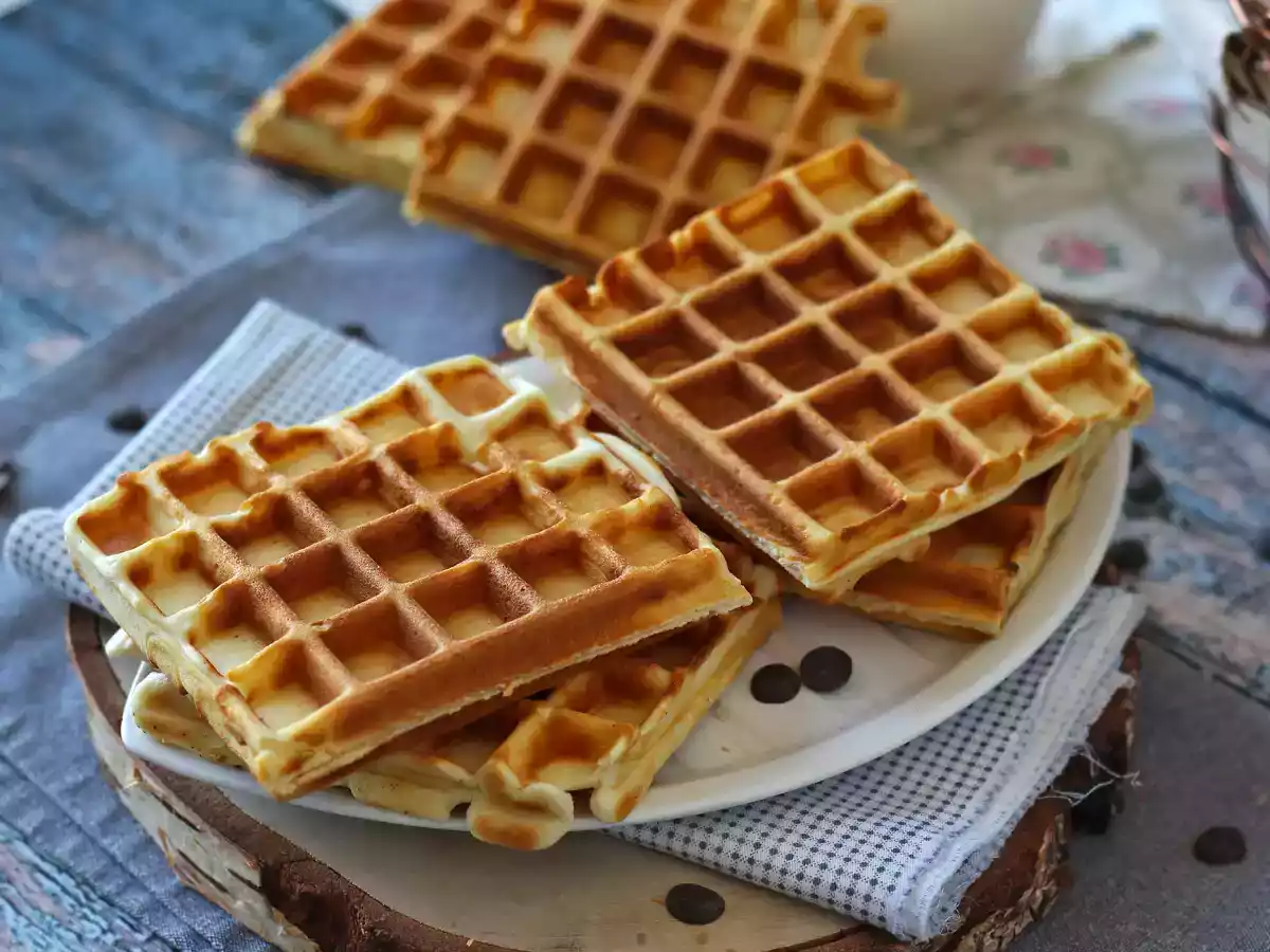Superprotein-Waffeln mit Whey - foto 2