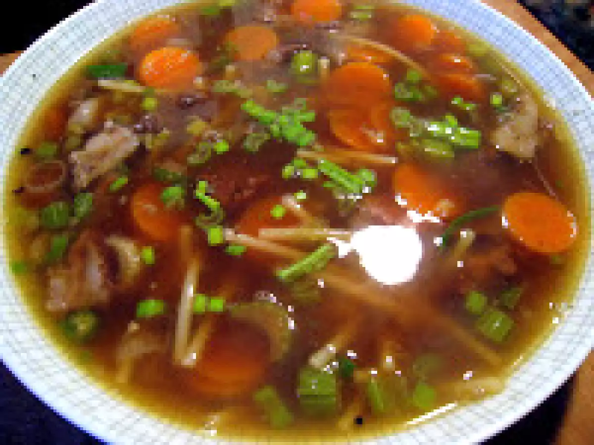 Suppe zum Frühstück