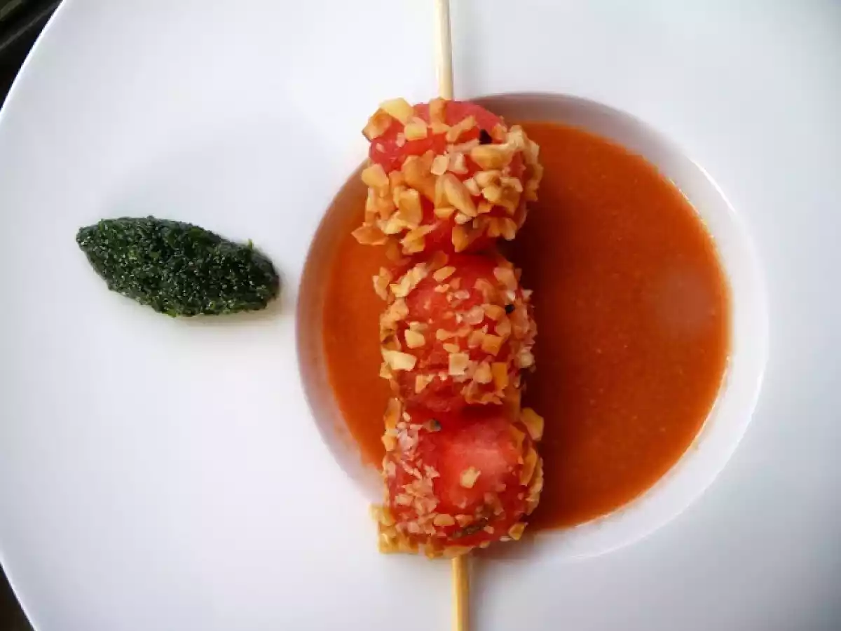 Süß-salziges Minzpesto