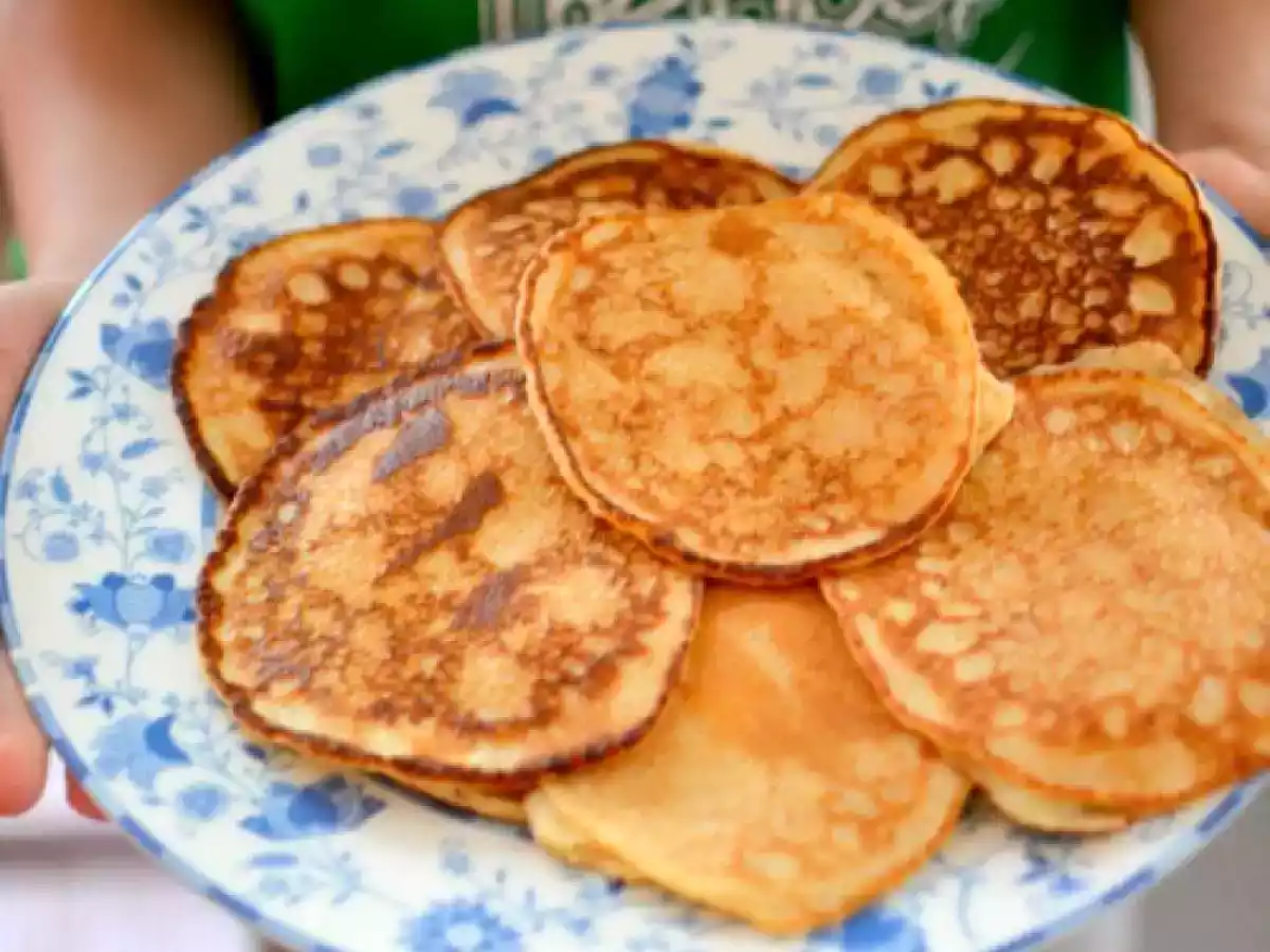 Süße Quarkpfannkuchen mit ganz viel Obst - foto 2