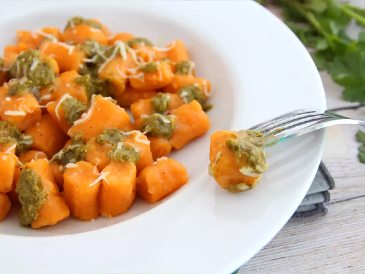 Süßkartoffel-Gnocchi (einfaches Gnocchi-Rezept)
