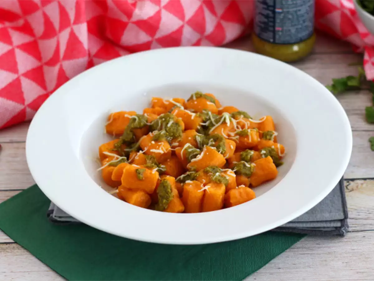 Süßkartoffel-Gnocchi (einfaches Gnocchi-Rezept) - foto 2