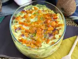 Süßkartoffelgratin mit Kokosmilch und Curry, foto 1