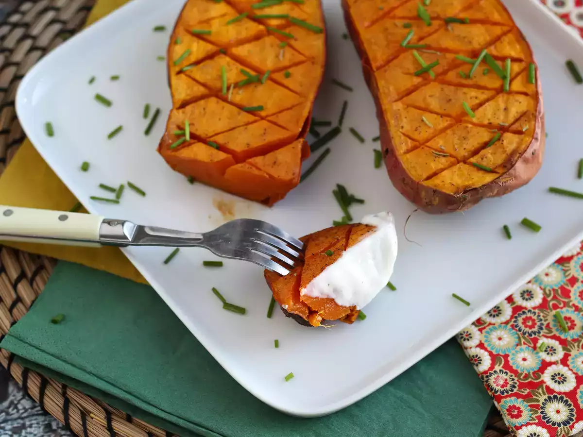 Süßkartoffeln aus dem Ofen - foto 4