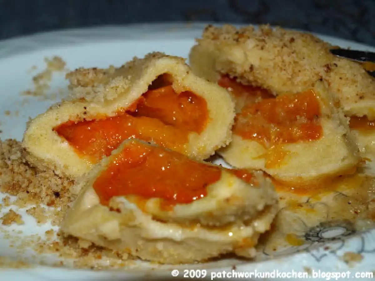 Süsse Versuchung Marillenknödel