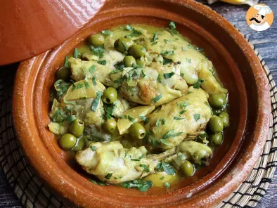 Tajine mit Hühnchen, Zitrone und Oliven (hypereinfach zu machen!) - foto 3