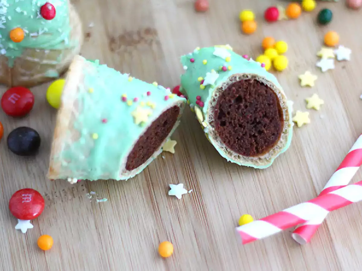 Tannenbäume Brownies - foto 2