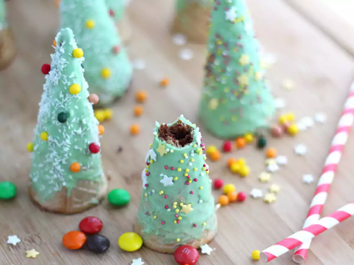 Tannenbäume Brownies - foto 4