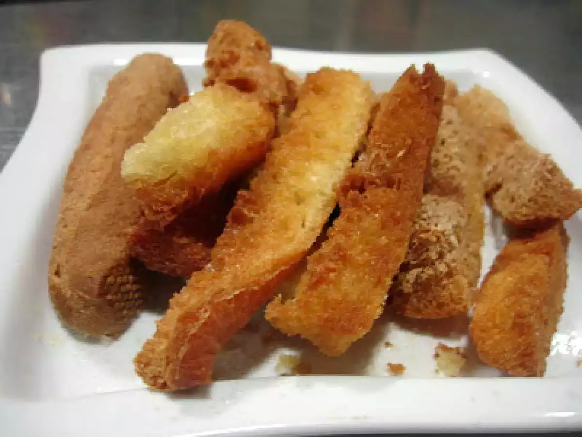 Tapa Nr. 61: Knoblauchbrot mit Chorizo