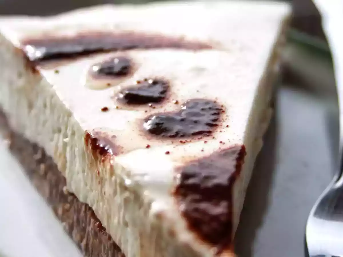 Tarta de nutella y yogurt para San Valentin