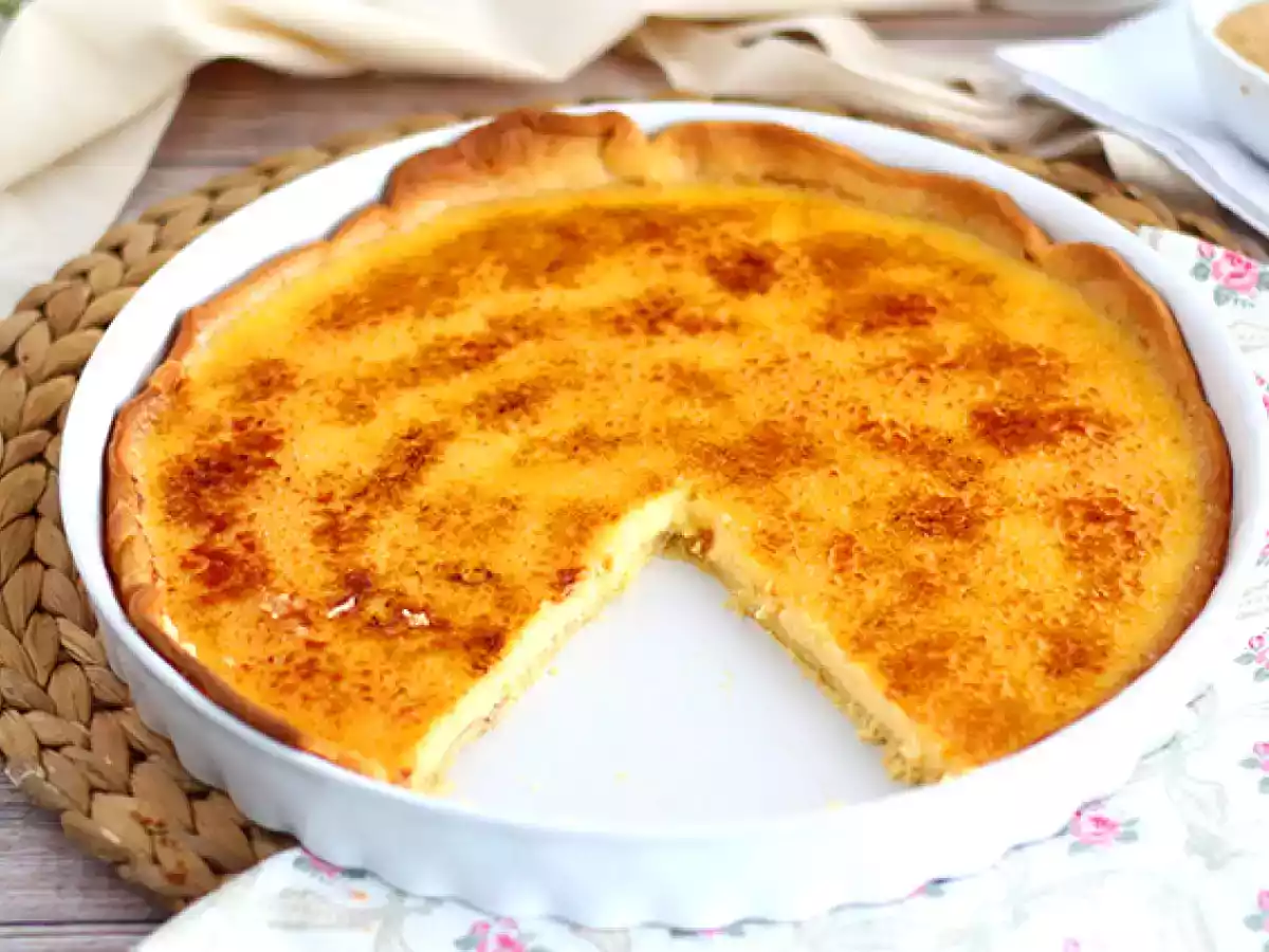 Tarte crème brûlée, ein raffiniertes Dessert Schritt für Schritt - foto 2